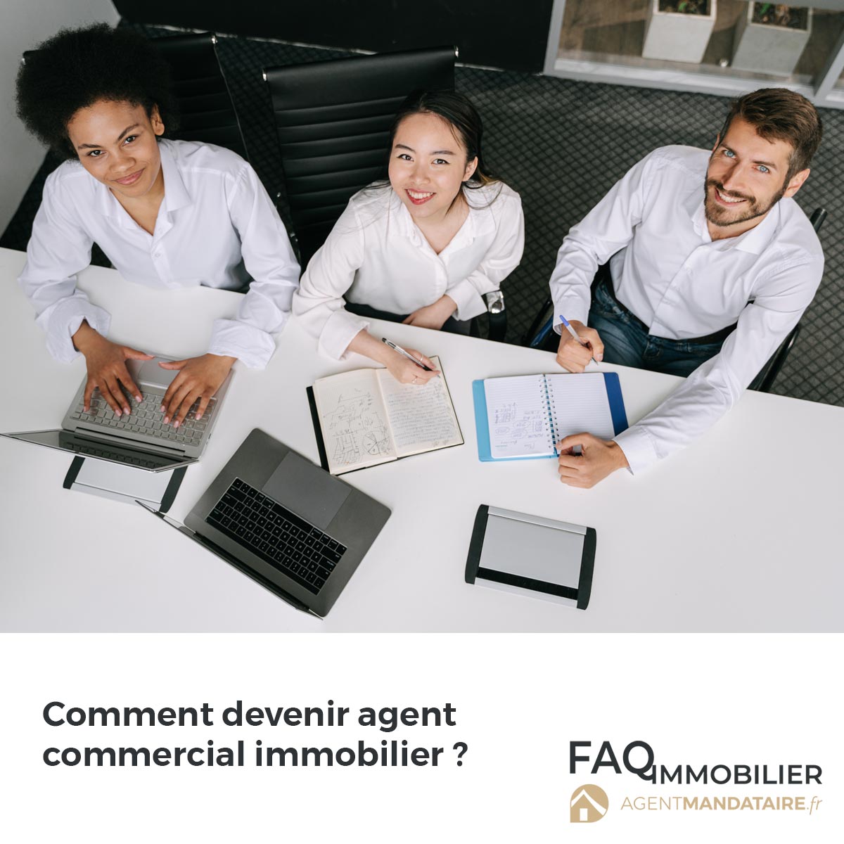 Devenir agent commercial immobilier
