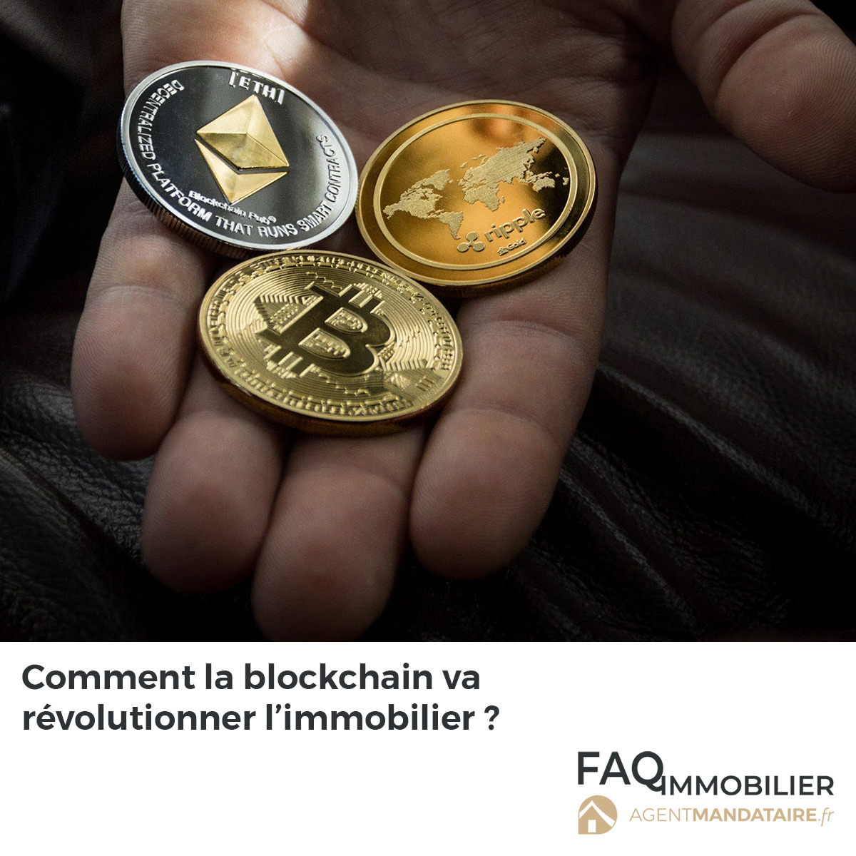 La blockchain et l'immobilier