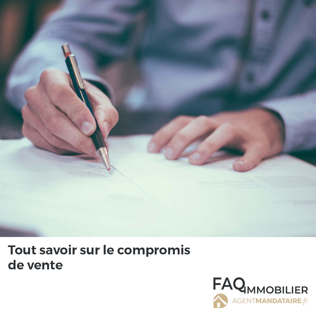 Compromis de vente ou la promesse de vente