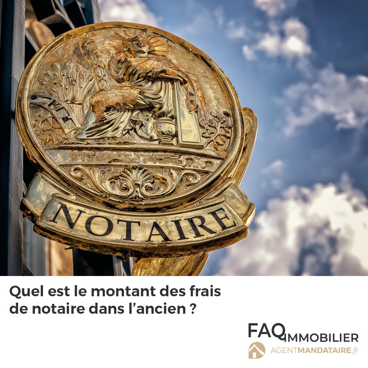 montant des frais de notaire dans l'ancien